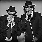 Een foto van de lookalike en imitator vanThe Blues Brothers
